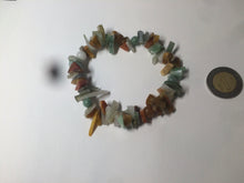 Load image into Gallery viewer, 100% natural green/yellow/clear/red/white colorful jadeite jade beads bracelet for size 54-60mm X109