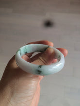Load image into Gallery viewer, 47mm certified Type A 100% Natural green purple Jadeite Jade bangle AR59-4233