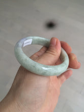 Load image into Gallery viewer, 52.7mm 100% natural Type A light green/purple jadeite jade bangle D80-2207