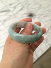 Load image into Gallery viewer, 51.5mm certified 100% natural Type A green/yellow oval jadeite jade bangle S30-1037