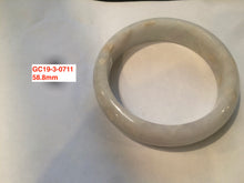 Load image into Gallery viewer, Sale! Type A 100% Natural dark green/white/black Jadeite Jade bangle with defects group 3
