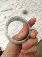 Load image into Gallery viewer, 51.5mm certified 100% natural Type A green/yellow oval jadeite jade bangle S30-1037