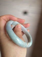 Load image into Gallery viewer, 57.6mm Certificated Type A 100% Natural green/purple/yellow jadeite jade bangle H145-9916