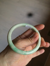 Load image into Gallery viewer, 59.5mm Certified Type A 100% Natural sunny green/yellow Jadeite Jade bangle D53-2599