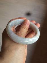 Load image into Gallery viewer, 58.3mm Certified Type A 100% Natural white/yellow/green Jadeite Jade bangle D60-0578