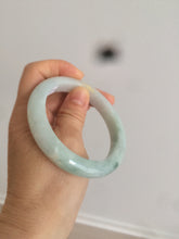 Load image into Gallery viewer, 57.5mm Certified Type A 100% Natural icy green/white Jadeite Jade bangle AT20-1351