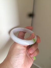Load image into Gallery viewer, 54.3mm Certified type A 100% Natural light green/white/orange jadeite jade bangle KS75-6861