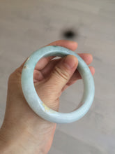Load image into Gallery viewer, 57.5mm Certified Type A 100% Natural icy green/white Jadeite Jade bangle AT20-1351