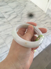 Load image into Gallery viewer, 57mm certified 100% natural green/white/yellow jadeite jade bangle R64-9289