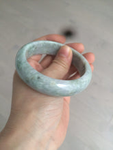 Load image into Gallery viewer, 57.9mm certified Type A 100% Natural green/purple Jadeite Jade bangle D76-3763
