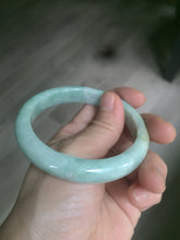 Load image into Gallery viewer, 56.6mm Certified Type A 100% Natural green Jadeite Jade bangle AS25-2481