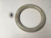 Load image into Gallery viewer, 57.3mm 100% Natural beige brown round cut nephrite Jade bangle HT57