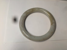 Load image into Gallery viewer, 57.3mm 100% Natural beige brown round cut nephrite Jade bangle HT57
