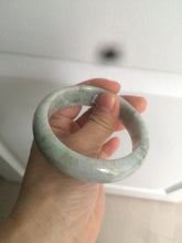 Load image into Gallery viewer, 57.9mm certified Type A 100% Natural green/purple Jadeite Jade bangle D76-3763