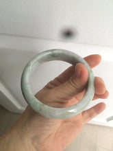 Load image into Gallery viewer, 57.9mm certified Type A 100% Natural green/purple Jadeite Jade bangle D76-3763