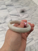 Load image into Gallery viewer, 55.2mm type A 100% Natural green/ white Jadeite Jade bangle Y54