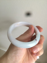 Load image into Gallery viewer, 57.8mm 100% certified natural light green/blue/yellow jadeite jade bangle S27-3228