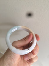 Load image into Gallery viewer, 57.8mm 100% certified natural light green/blue/yellow jadeite jade bangle S27-3228