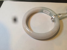 Load image into Gallery viewer, 57.8mm 100% certified natural light green/blue/yellow jadeite jade bangle S27-3228