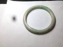 Load image into Gallery viewer, 59.5mm Certified Type A 100% Natural sunny green/yellow Jadeite Jade bangle D53-2599