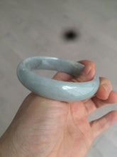Load image into Gallery viewer, 59mm Certified Type A 100% Natural light green Jadeite Jade bangle D75-3759