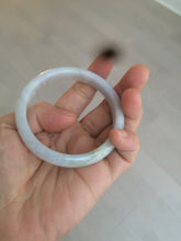 Load image into Gallery viewer, 53.7mm Certified Type A 100% Natural green/purple Jadeite Jade bangle AT25-1371