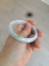 Load image into Gallery viewer, 53.7mm Certified Type A 100% Natural green/purple Jadeite Jade bangle AT25-1371