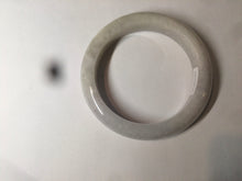 Load image into Gallery viewer, 55.5 mm Certified type A 100% Natural light purple/white/beige Jadeite bangle U117-6543