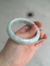 Load image into Gallery viewer, 53.8mm 100% natural Type A light green/purple jadeite jade bangle C49-2210