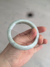 Load image into Gallery viewer, 53.8mm 100% natural Type A light green/purple jadeite jade bangle C49-2210