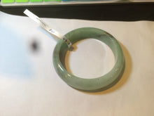 Load image into Gallery viewer, 54.5mm Certified Type A 100% Natural watery light green jadeite jade bangle D61