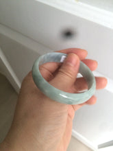 Load image into Gallery viewer, 51.5mm certified Type A 100% Natural green/purple/gray Jadeite Jade bangle C46-0457