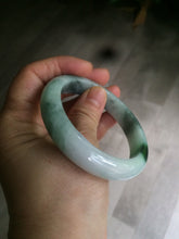 Load image into Gallery viewer, 54mm Certificated sunny green jadeite jade bangle AS11-0444