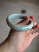 Load image into Gallery viewer, 58.8mm certified 100% natural Type A  green/blue/purple/brown jadeite jade bangle W83-9905