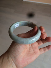 Load image into Gallery viewer, 58.8mm certified 100% natural Type A  green/blue/purple/brown jadeite jade bangle W83-9905
