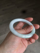 Load image into Gallery viewer, 52mm certified Type A 100% Natural green/orange/white round cut Jadeite Jade bangle R72-5679