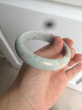 Load image into Gallery viewer, 58.8mm certified 100% natural Type A  green/blue/purple/brown jadeite jade bangle W83-9905