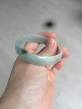 Load image into Gallery viewer, 52.9mm Certified Type A 100% Natural light green/brown Jadeite Jade bangle KS77-2354
