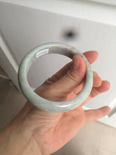 Load image into Gallery viewer, 58.8mm certified 100% natural Type A  green/blue/purple/brown jadeite jade bangle W83-9905
