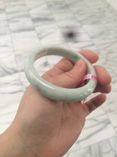 Load image into Gallery viewer, 53.7mm certificated Type A 100% Natural apple sunny Jadeite Jade bangle Y60-6617