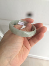 Load image into Gallery viewer, 52.9mm Certified Type A 100% Natural light green/brown Jadeite Jade bangle KS77-2354