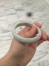 Load image into Gallery viewer, 53.7mm certificated Type A 100% Natural apple sunny Jadeite Jade bangle Y60-6617