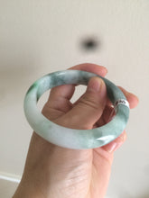 Load image into Gallery viewer, 54mm Certificated sunny green jadeite jade bangle AS11-0444
