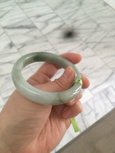 Load image into Gallery viewer, 54mm Certified Type A 100% Natural light green/dark green jadeite jade bangle AJ15-2014