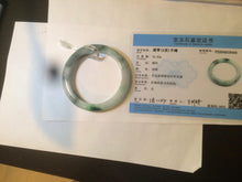 Load image into Gallery viewer, 54mm Certificated sunny green jadeite jade bangle AS11-0444