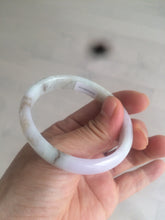 Load image into Gallery viewer, 51.5mm Certified Type A 100% Natural light green/purple/yellow/brown oval shape Jadeite Jade bangle AS14-0710