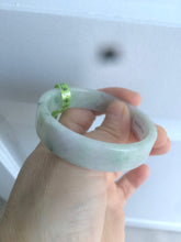Load image into Gallery viewer, 52mm Certified type A 100% Natural sunny green/purple Jadeite Jade bangle X79-7275