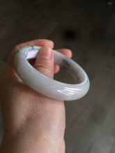 Load image into Gallery viewer, 54.5mm Certified Type A 100% Natural white/green/purple/yellow (FU LU SHOU) Jadeite Jade bangle AF63-9783