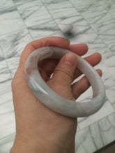 Load image into Gallery viewer, 57.5mm Certified Type A 100% Natural light green/purple/red Jadeite Jade bangle AC62-0052