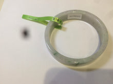 Load image into Gallery viewer, 52mm Certified type A 100% Natural sunny green/purple Jadeite Jade bangle X79-7275